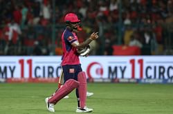 RR captain Riyan Parag finishes IPL 2025 match against GT in style with a six during a successful chase of 210 [Watch]