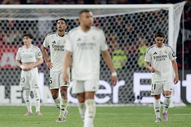 Barcelona 3-2 Real Madrid: Player ratings for Los Blancos as they lose second cup final in a row to Clasico rivals | 2025 Copa del Rey final