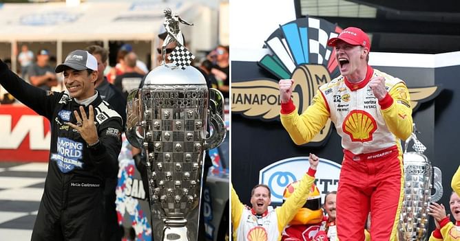 Last 5 Indy 500 winners feat. Josef Newgarden