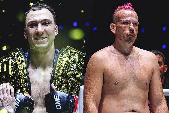 “I'm happy, I'm free” - Roman Kryklia at a loss for words after remarkable knockout win over Lyndon Knowles