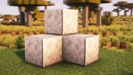 Polished diorite looks better than regular diorite and can be used in builds. (Image via Sportskeeda Gaming || Mojang Studios)