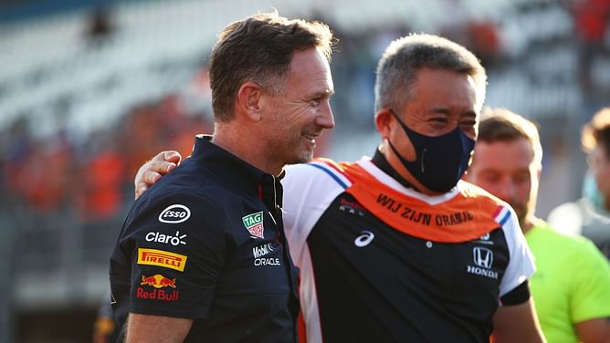 Watch: Red Bull's Christian Horner shares beautiful Honda tribute as he launches special livery for the partnership's last F1 Japanese GP