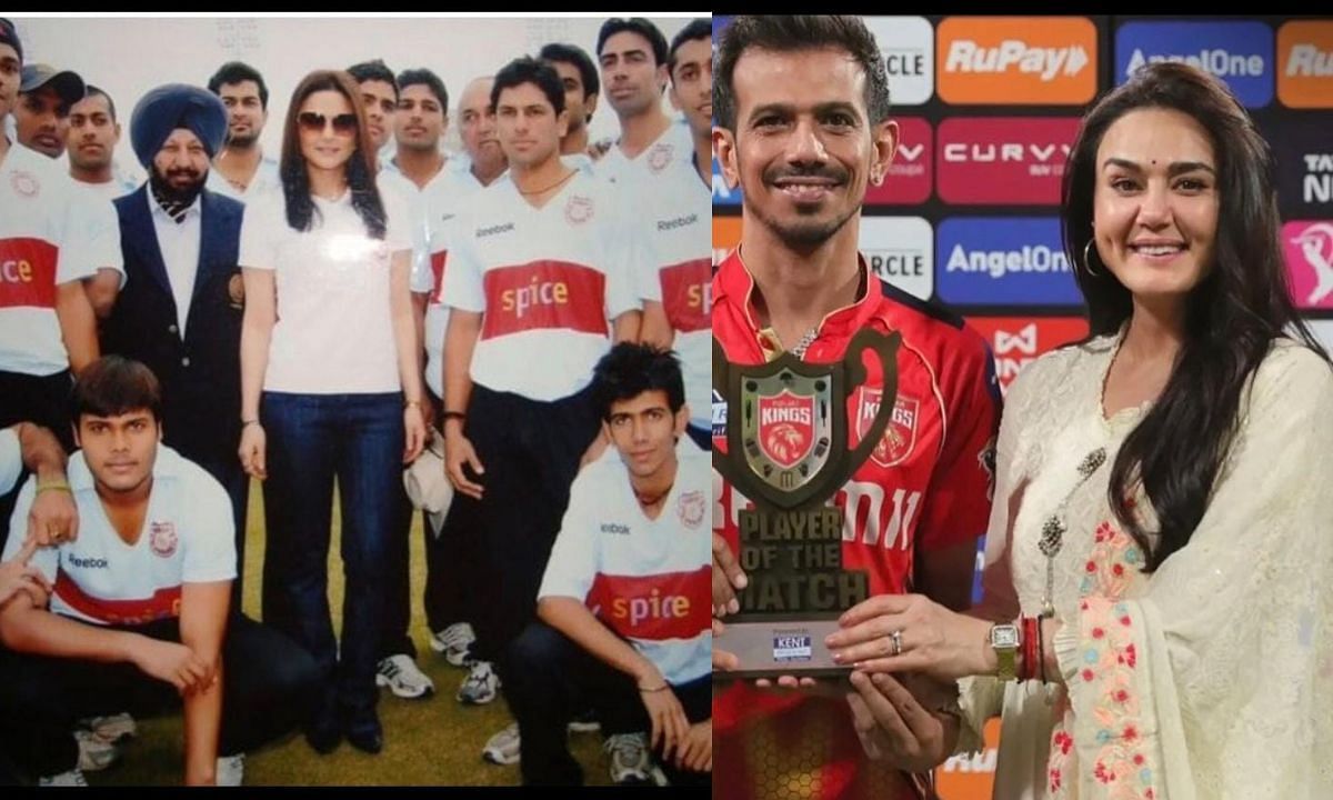 प्रीति जिंटा ने युजवेंद्र चहल पर लुटाया प्यार (photo credit: x.com/realpreityzinta)