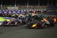 Yuki Tsunoda and Pierre Gasly during the Formula 1 Saudi Arabian Grand Prix in Jeddah, Saudi Arabia on April 20, 2025 - Source: Getty