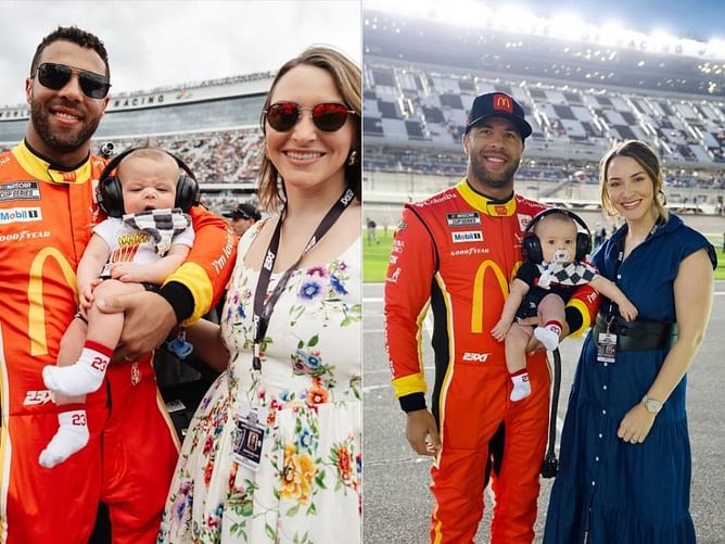 Amanda gushes over husband Bubba Wallace and son in IG story