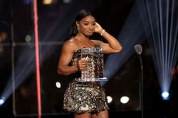 Simone Biles shares glimpses of her glammed-up look while rocking new hairstyle