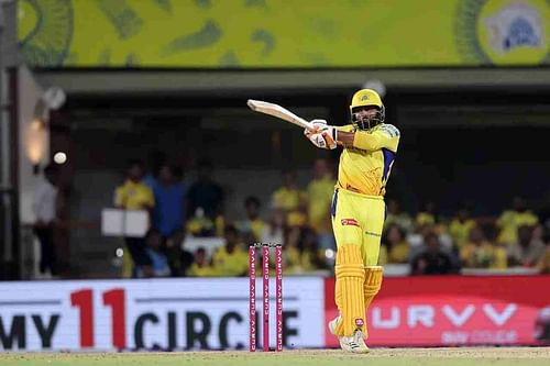 Ravindra Jadeja has aggregated 85 runs at a strike rate of 123.18 in six innings in IPL 2025. [P/C: iplt20.com]