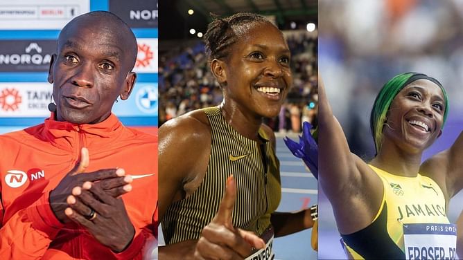 Eliud Kipchoge and Shelly-Ann Fraser-Pryce make feelings known as Faith Kipyegon aims to achieve major milestone