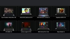 5 new gaming laptops with Nvidia RTX 5060 Ti graphics card