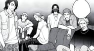 The new gang as seen in the manga (Image via Nii Satoru/Kodansha)