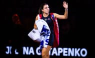 Emma Navarro at the Porsche Tennis Grand Prix 2025. (Photo: Getty)