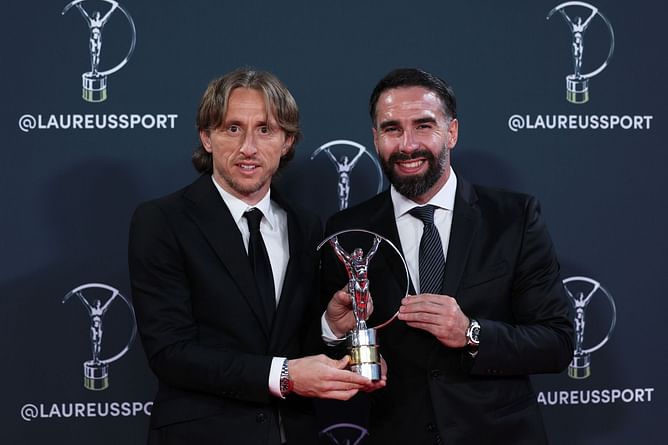 “We deserve to win this award” - Luka Modric speaks up as Real Madrid clinch Laureus World Team of the Year award