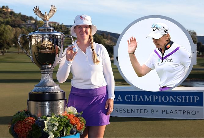Ingrid Lindblad reacts to joining $40M-worth Swedish golf icon in LPGA record books