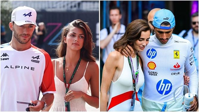 Carlos Sainz's partner Rebecca Donaldson reacts to Pierre Gasly's girlfriend's Bali-themed Instagram post
