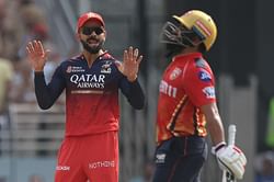Virat Kohli recreates Hardik Pandya's iconic pose while celebrating Nehal Wadhera's run out in PBKS vs RCB IPL 2025 clash [Watch]