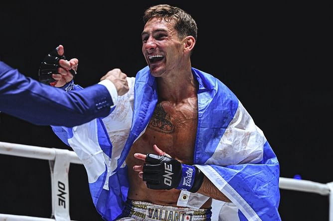 Nico Carrillo ready to splurge on a vacation with fiancee after latest bonus-winning KO at ONE Fight Night 30: "I promised her that"