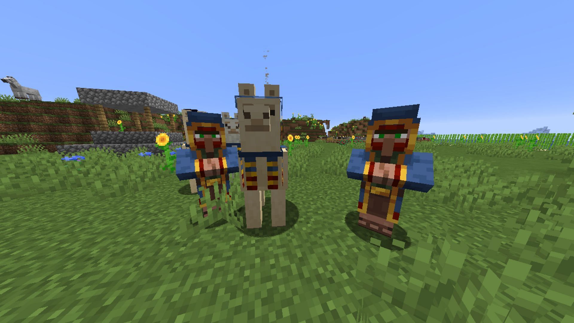 Wandering traders are usually killed for leashes (Image via Minecraft Wiki || Mojang Studios)