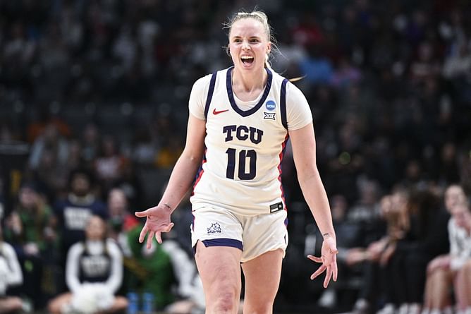 "I feel sexy and cute": TCU star Hailey Van Lith poses in colorful beachwear for latest Sports Illustrated Swimsuit issue