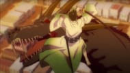 Ryuuma fighting a dragon (Image via E&H Production)