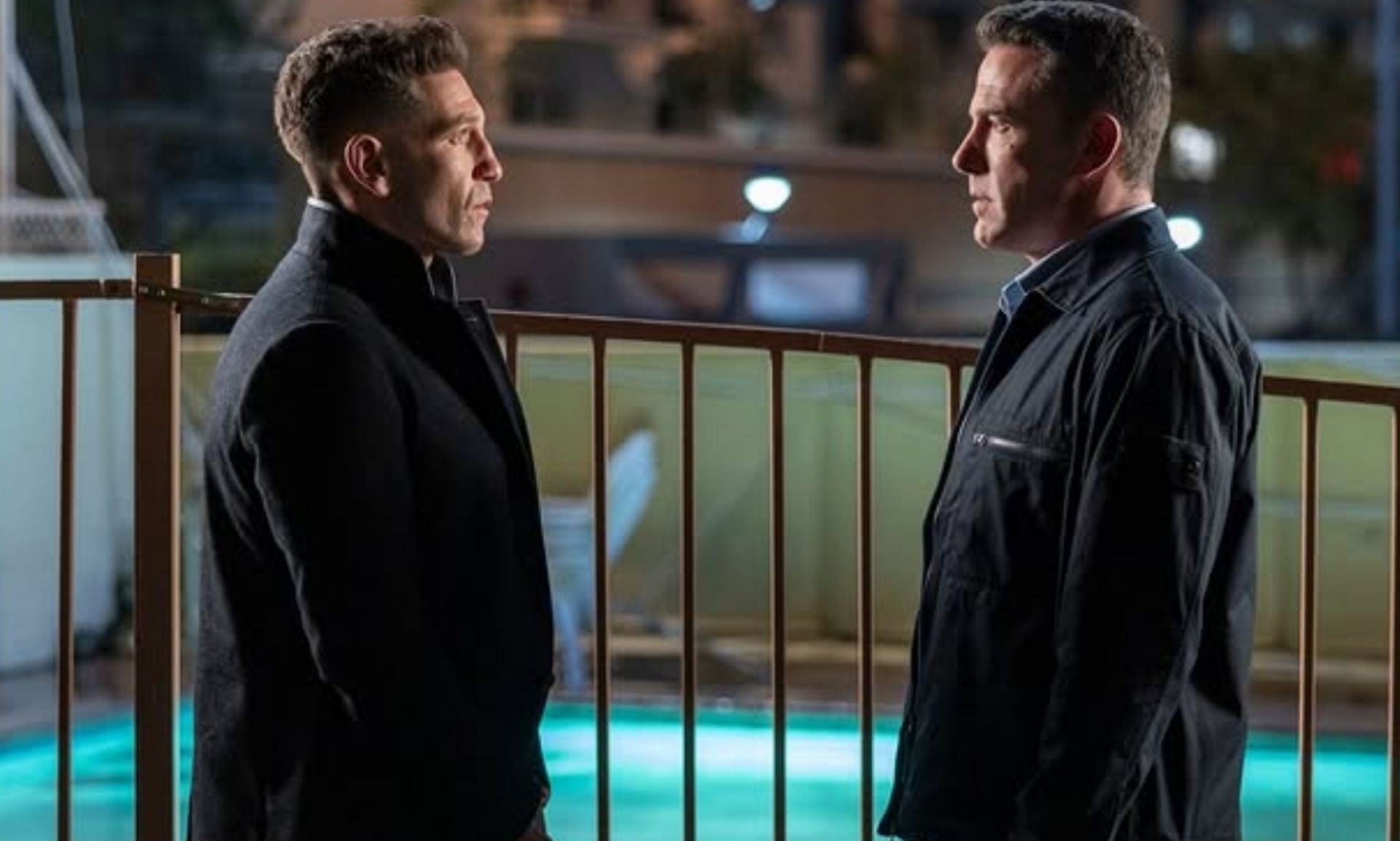 Jon Bernthal as Braxton and Ben Affleck as Christian in The Accountant 2 (Image via Instagram/@amazonmgmstudios)