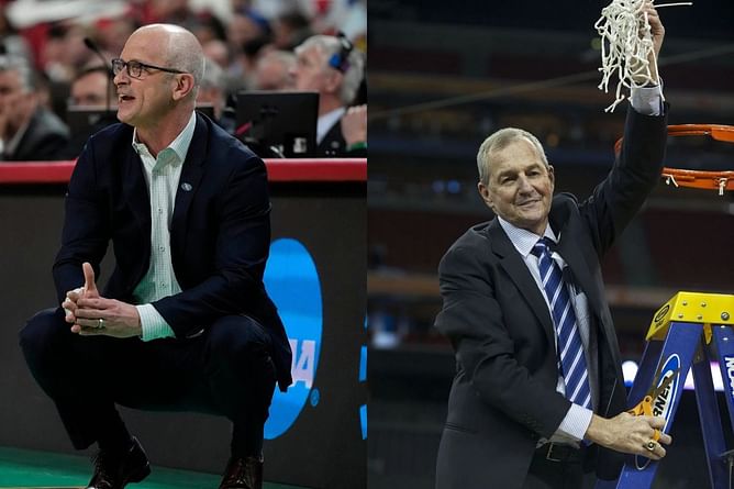 "He's like 'are you f-ing kidding me? This is who we hired?'": When UConn HC Dan Hurley said first Jim Calhoun meeting had him "running out" the door