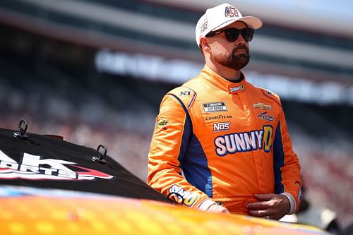 Ricky Stenhouse Jr. ahead of the Food City 500 at Bristol Motor Speedway - Source: Getty