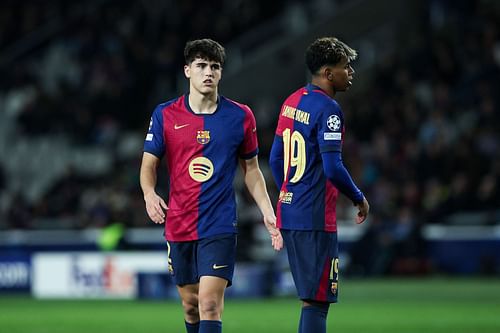 L to R: Pau Cubarsi and Lamine Yamal - Source: Getty