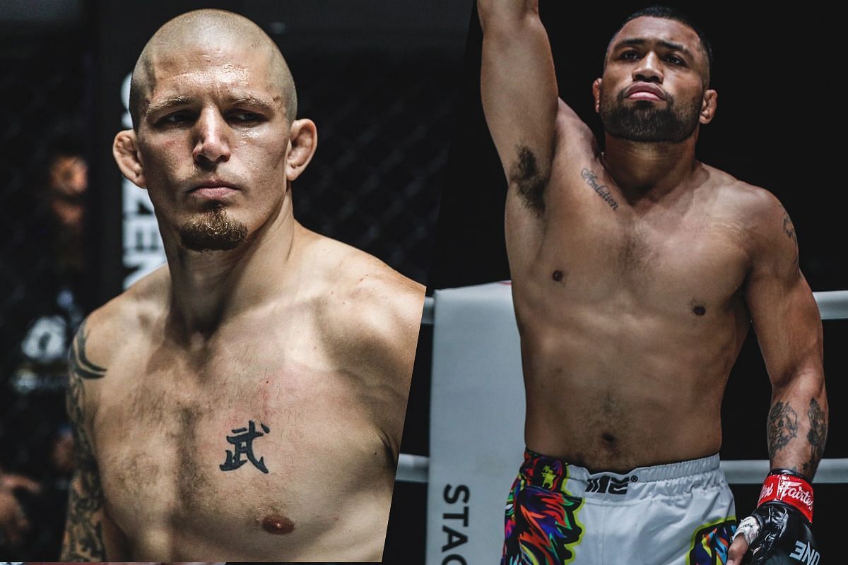 Zebaztian Kadestam (left) and Isi Fitikefu (right) | Image credit: ONE Championship