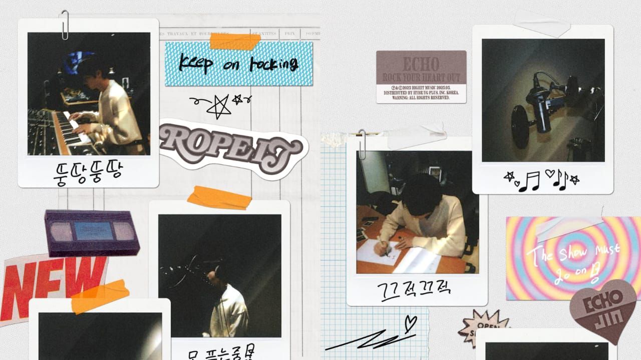 "Let the music do the talking"- Fans swoon over BTS' Jin's Echo Diary snippets
