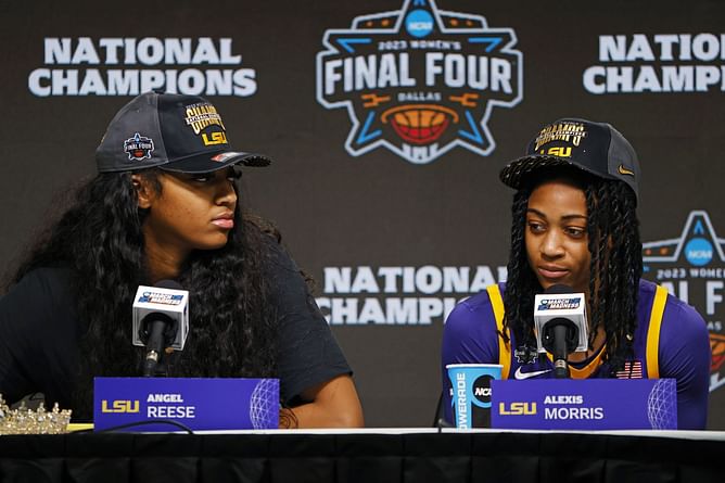 "You dk s**t bout my long-lasting resume": Alexis Morris rips Angel Reese fans in heated back-and-forth rant