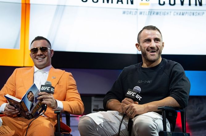"Leave Volk alone" - UFC Hall of Famer slams Colby Covington for shading Alexander Volkanovski ahead of UFC 314