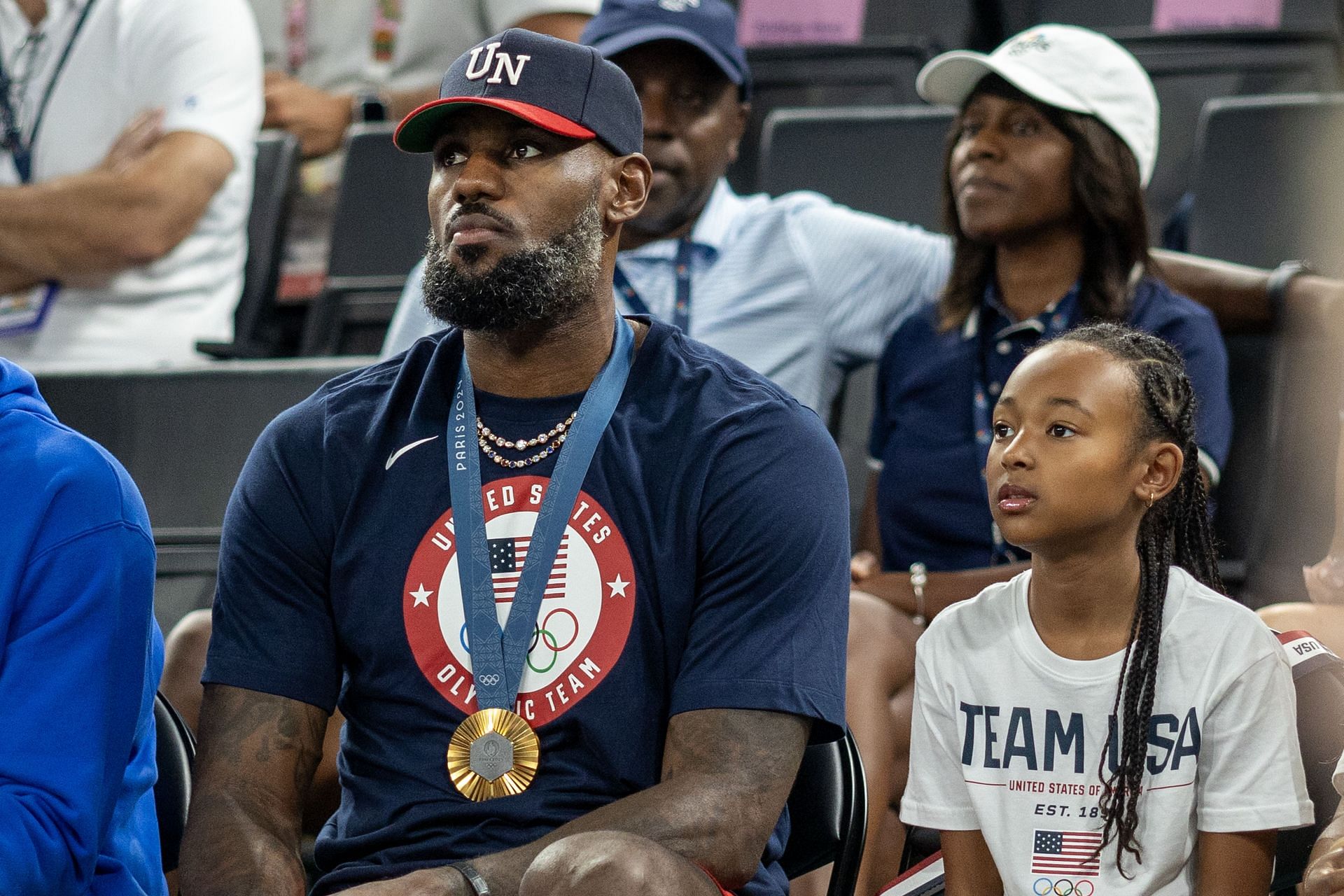 LeBron James Olympics Medal