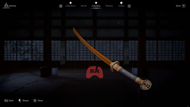How to obtain the Iga's Flame Katana in Assassin's Creed Shadows