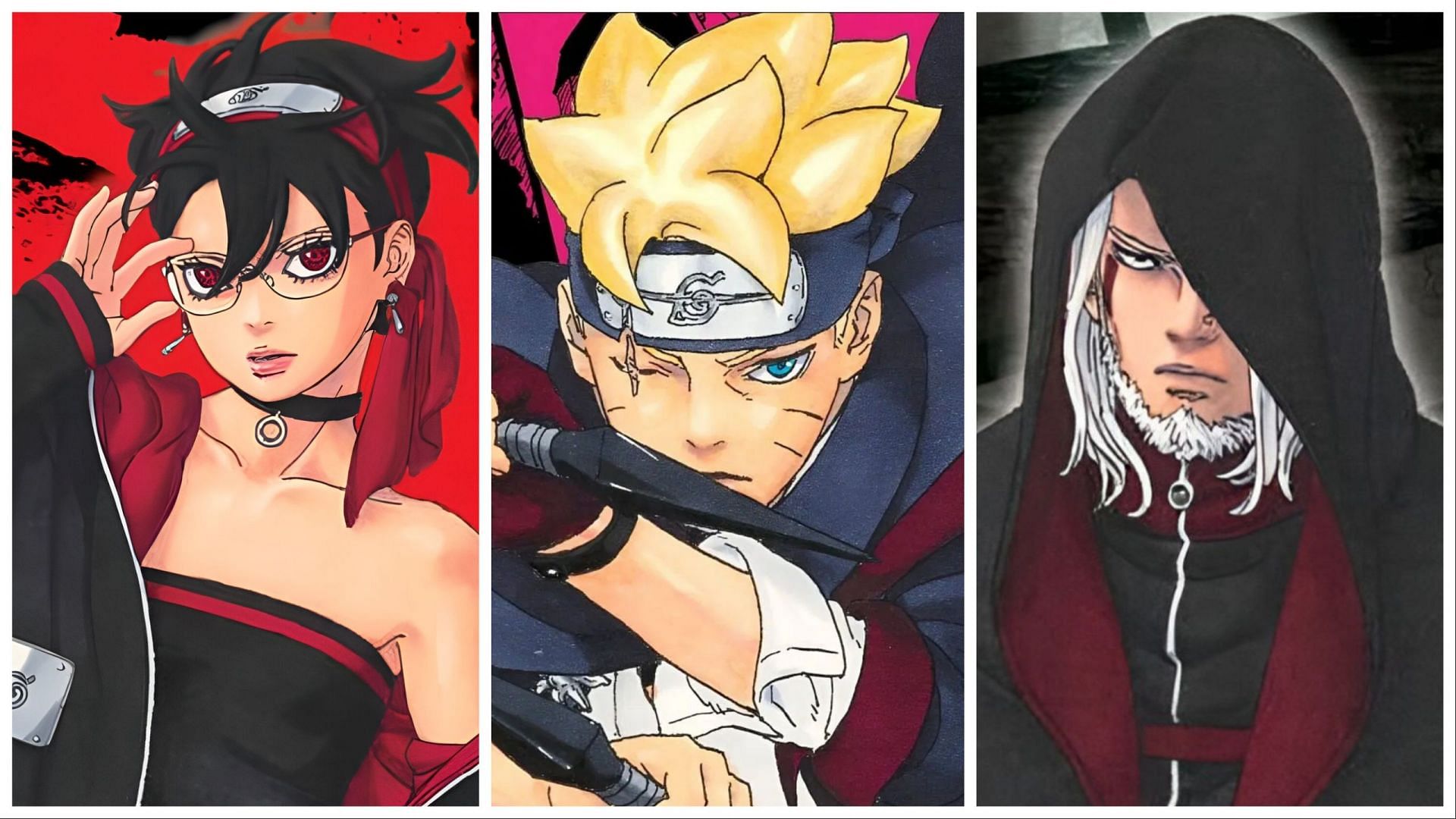 Boruto: Two Blue Vortex chapter 21 - Sarada unveils her Mangekyo Sharingan ability as Boruto defies Koji