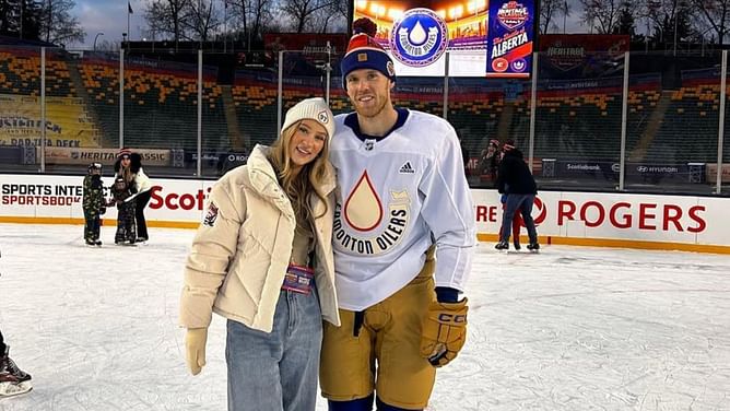 "Sooo obsessed": Connor McDavid's wife Lauren reacts to the 'most stunning' hand painted mural at her up-and-coming restaurant and bar business