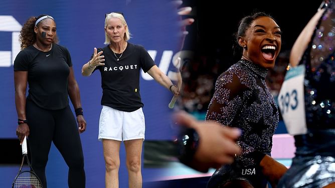 Serena Williams' ex-coach Rennae Stubbs praises Simone Biles' 'next level' World Series first pitch in throwback clip