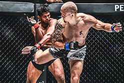 "Is it Kratos?!" - Fans loving Zebaztian Kadestam's use of flair and power in his brutal mauling in Kuala Lumpur
