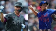 Pete Alonso (L) and Kodai Senga (R) (Images from - Getty)