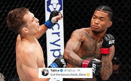 "Great way to start your UFC career" - Fans react as debutant Malcom Wellmaker delivers first-round KO win at UFC Kansas City