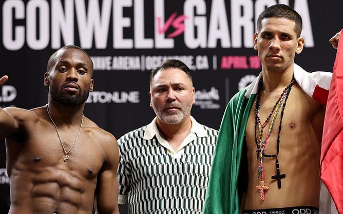 Charles Conwell vs. Jorge Garcia: Live round-by-round updates