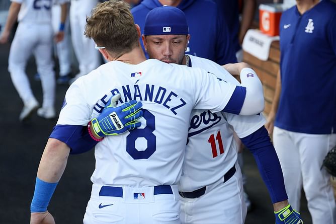 Kike Hernandez opens up after Dodgers pitching debut; Miguel Rojas hilariously calls out 2 pitchers