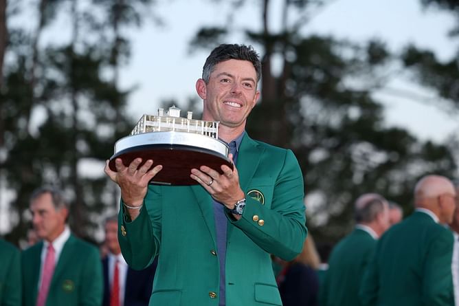 Who did Rory McIlroy give a ‘long hug’ to after the Masters Championship?