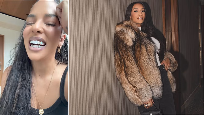 Bradley Beal’s wife Kamiah Adams flaunting new diamond grillz gets nod of approval from McKenzie Caldwell-Pope: "Texas girls in me needs one"
