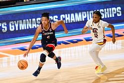 UConn’s KK Arnold explains intense staredown with MiLaysia Fulwiley during NCAA Finals win