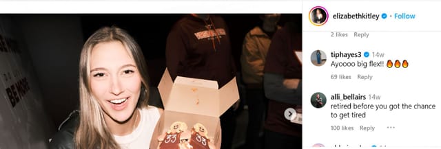 Credits: Instagram (@elizabethkitley)