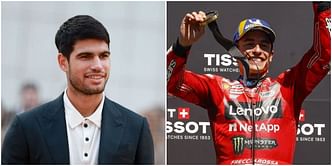 After heartbreaking Madrid Open withdrawal, Carlos Alcaraz meets up with Marc Marquez and enjoys MotoGP action to rejuvenate himself