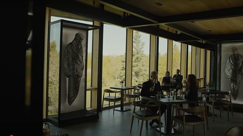 A still from The Shrouds (Image via YouTube/Janus Films)