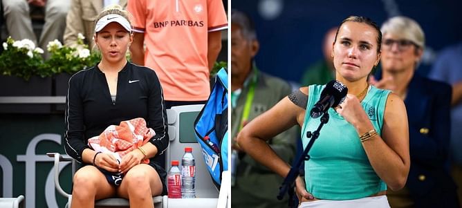 Sofia Kenin sends touching message to Amanda Anisimova after her mid-match withdrawal in Charleston Open SF