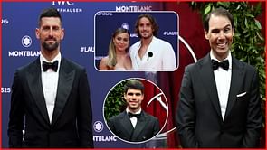 From Novak Djokovic, Rafael Nadal & Carlos Alcaraz to Stefanos Tsitsipas & Paula Badosa: How tennis stars lit up red carpet at Laureus Sports Awards