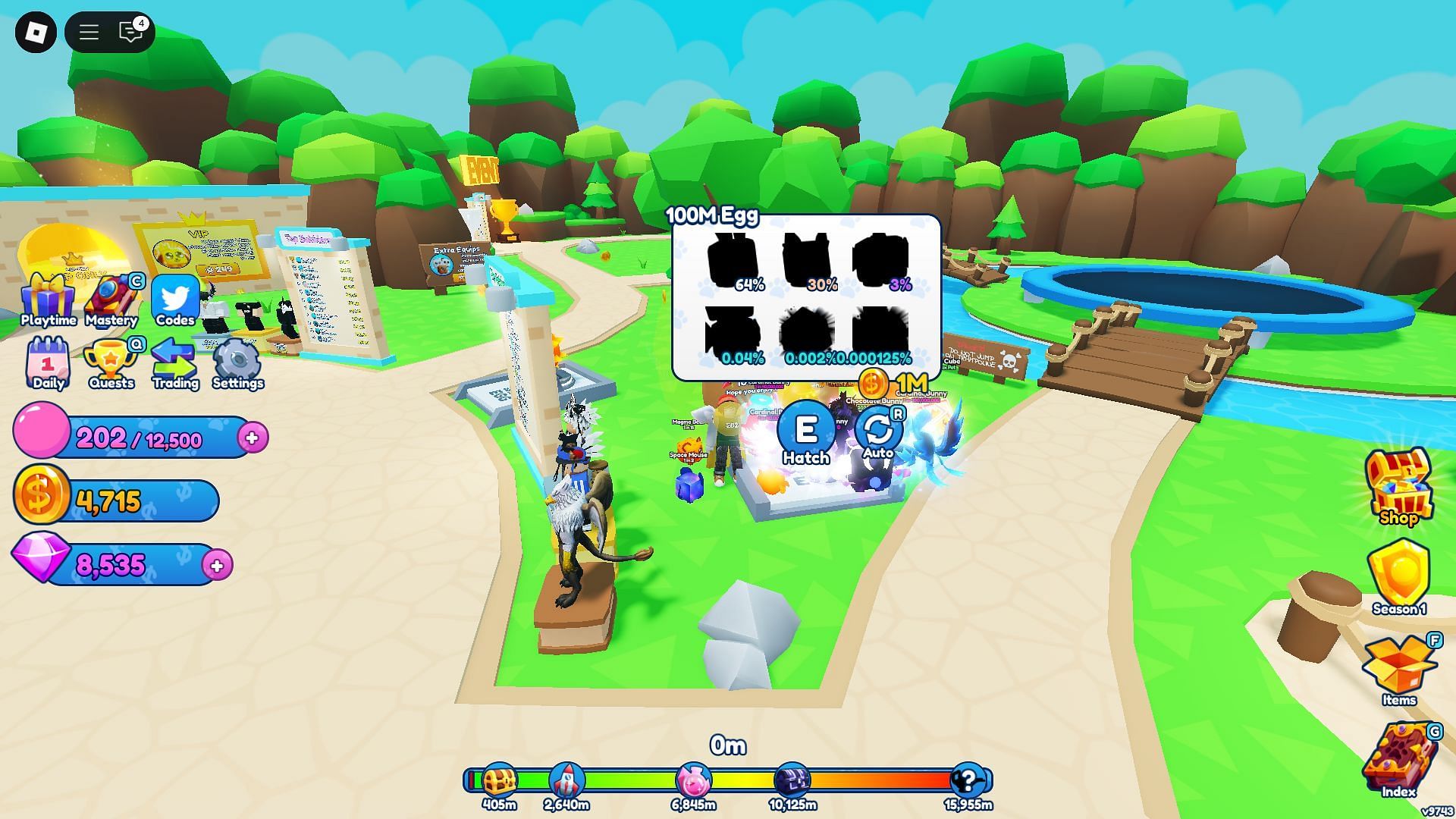The 100M Egg (Image via Roblox)